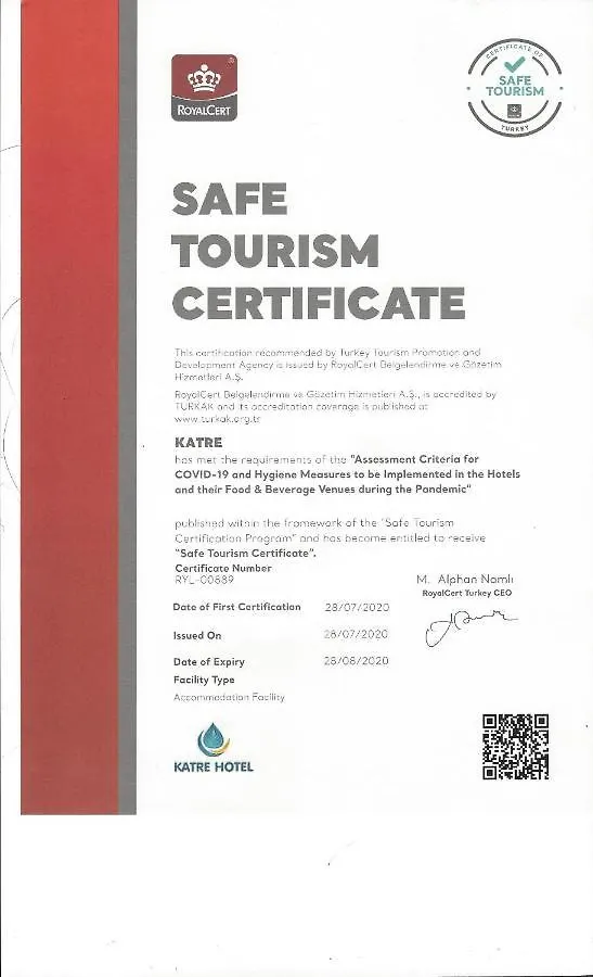 Katre Hotel Олудениз
