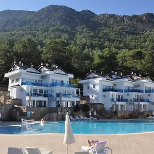 Orka Royal Hills D1 Patio And Bbq Апартаменты Олудениз